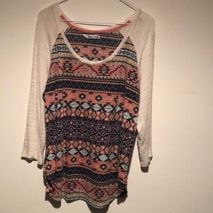 Lace Patterned Shirt